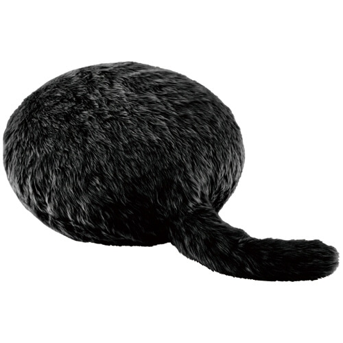 ユカイ工学 Qoobo シルキーブラック YE-QB001K 1個