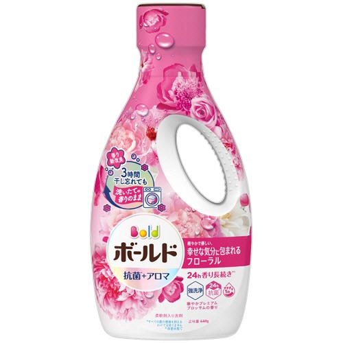 P&G ボールドジェル 華やかプレミアムブロッサムの香り 本体 640g 1本