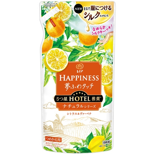 P&G レノアハピネス 夢ふわタッチ シトラス&ヴァーベナの香り つめかえ用 370ml 1パック