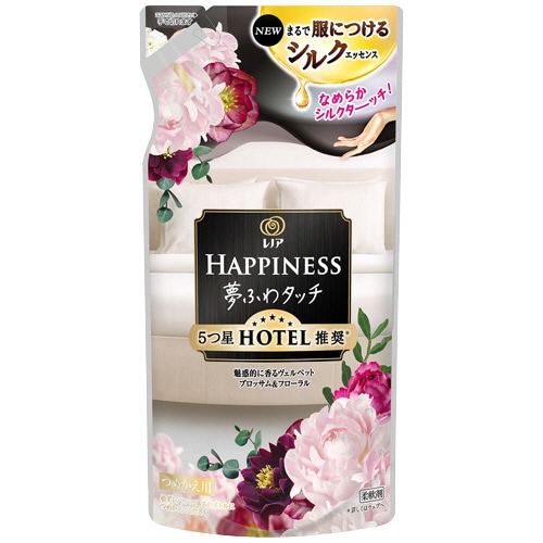 P&G レノアハピネス 夢ふわタッチ 魅惑的に香るヴェルベットブロッサム&フローラルの香り つめかえ用 370ml 1パック