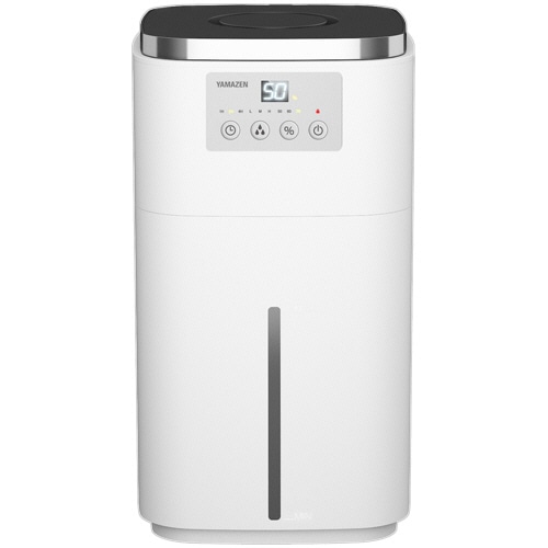 YAMAZEN 湿度センサー搭載スチームファン式加湿器 ホワイト KSF-N1502(W) 1台