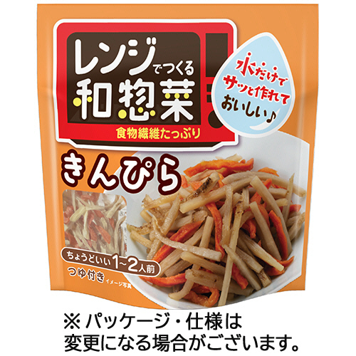 三菱食品　レンジでつくる和惣菜　きんぴら　５２ｇ（１－２人前）　１パック