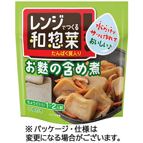 三菱食品　レンジでつくる和惣菜　お麩の含め煮　５６ｇ（１－２人前）　１パック