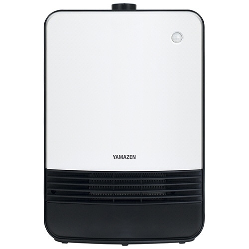 YAMAZEN 人感センサー付セラミックヒーター ホワイト DSF-TK12(W) 1台