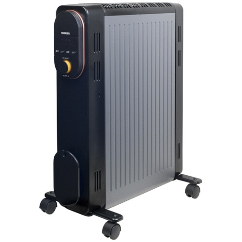 YAMAZEN オイルレスヒーター ブラック DOL-J121(BK) 1台