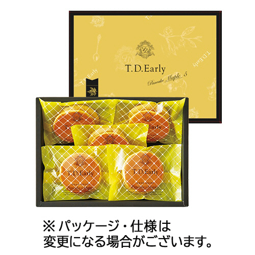ドウシシャ　Ｔ．Ｄ．Ｅａｒｌｙ　パンケーキ（メープル）　ＰＭＴ－５　１箱（５個）