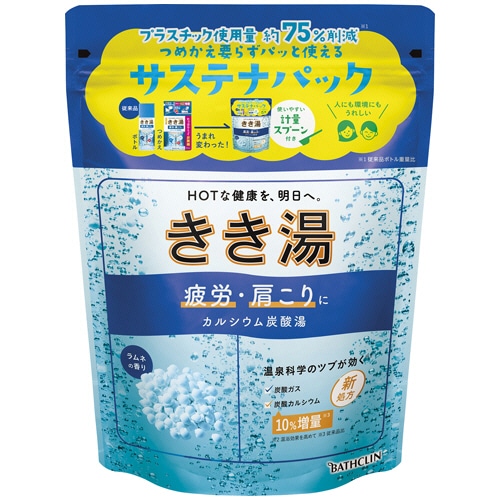 バスクリン きき湯 カルシウム炭酸湯 360g 1個