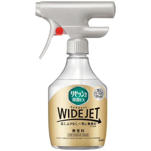 花王 リセッシュ 除菌EX WIDEJET 無香料 本体 410mL 1本