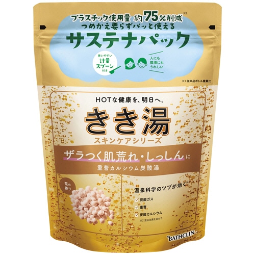 バスクリン きき湯 重曹カルシウム炭酸湯 360g 1個