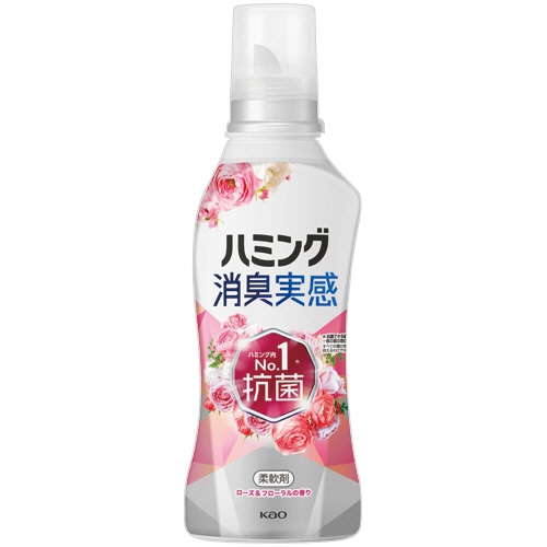 花王 ハミング 消臭実感 ローズ&フローラルの香り 本体 510mL 1本