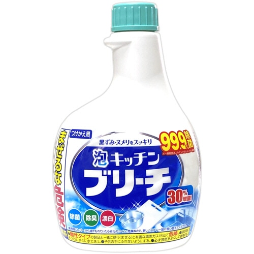 ミツエイ 泡キッチンブリーチ 大容量 付替 520mL 1本