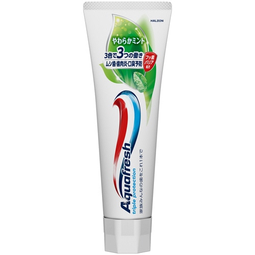 ヘイリオンジャパン アクアフレッシュ やわらかミント 140g 1本