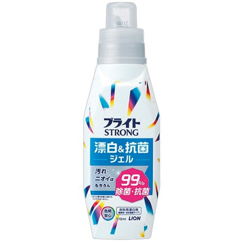 ライオン ブライト STRONG 漂白&抗菌ジェル 本体 510mL 1本