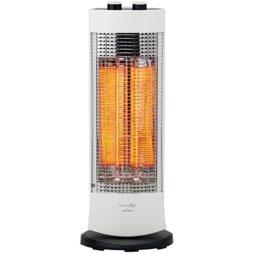 アピックス ダブルカーボンヒーター パールホワイト ACH-742-WH 1台