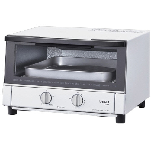 タイガー魔法瓶 オーブントースター マットホワイト KAM-R131WM 1台