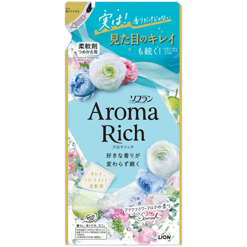 ライオン ソフラン アロマリッチ サラ つめかえ用 380mL 1パック