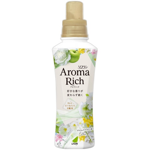 ライオン ソフラン アロマリッチ エリー 本体 480mL 1本