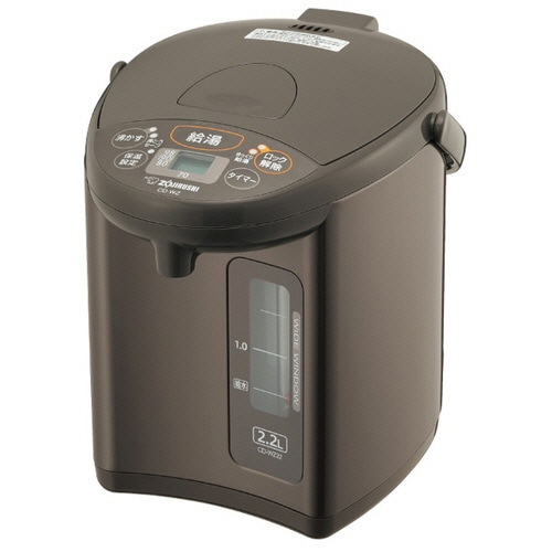 象印 マイコン沸とう電動ポット 2.2L メタリックブラウン CD-WZ22-TM 1台
