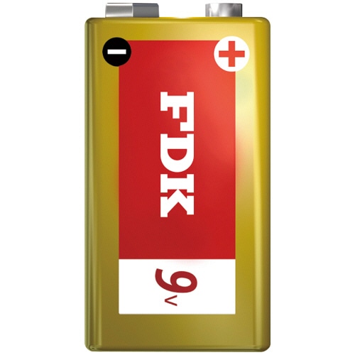 FDK アルカリ乾電池 9V形 6LR61(S) 1本