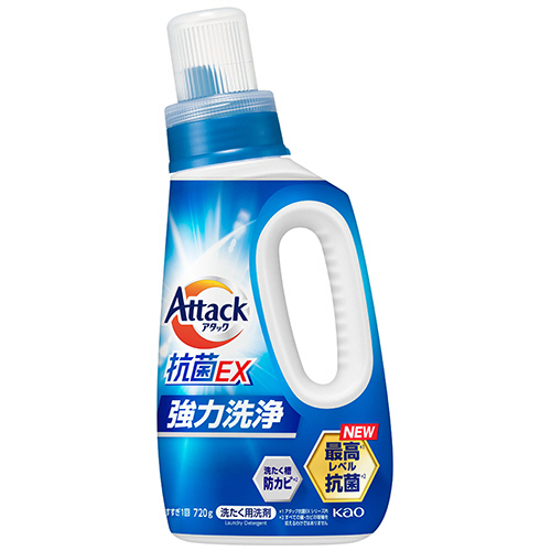 花王　アタック抗菌ＥＸ　本体　７２０ｇ　１本