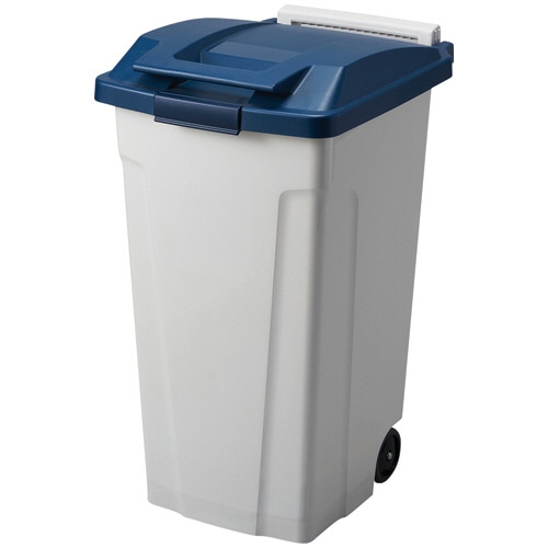 アスベル ハンドル付 分別ペール 90L ブルー A6651 1台