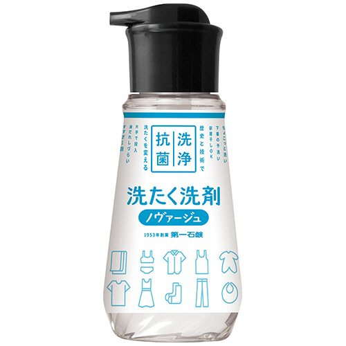 第一石鹸　ノヴァージュ　超濃縮衣料用液体洗剤　プッシュ式本体　３００ｇ　１本
