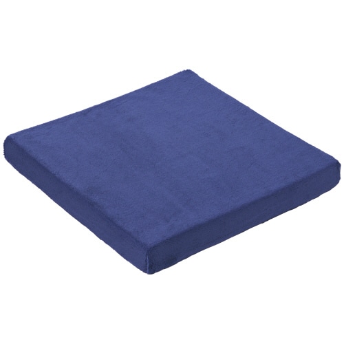 iiもの本舗 低反発&高反発 リバーシブルクッション ネイビー 1個