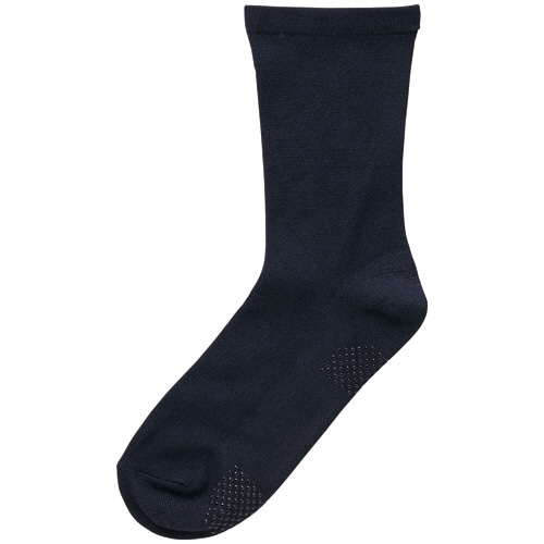 ケアファッション 名前の書けるソックス 無地(紳士) ネイビー 24-26cm 800159-11 1足