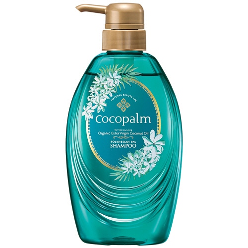 サラヤ ココパーム ポリネシアンスパ シャンプー 本体 480mL 1本