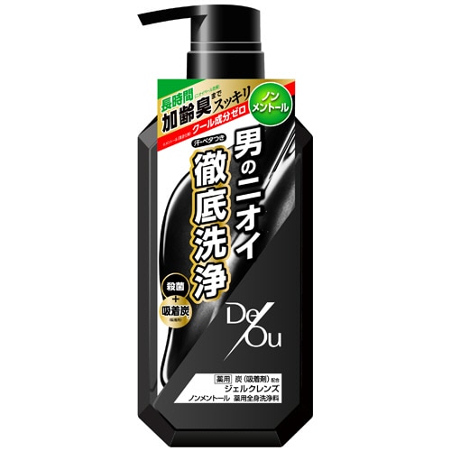 ロート製薬 デ・オウ 薬用クレンジングウォッシュ ノンメントール ポンプ 520mL 1本