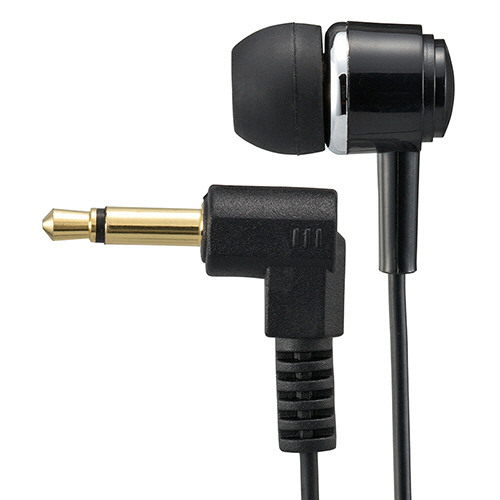 オーム電機　ＡｕｄｉｏＣｏｍｍ　片耳ラジオイヤホン　モノラル　耳栓型　１ｍ　ＥＡＲ－Ｃ１１２Ｎ　１個