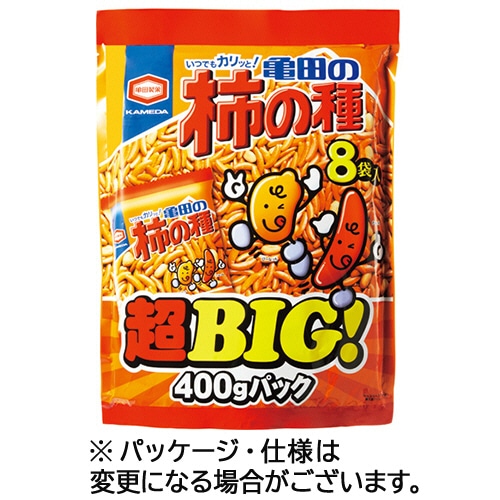 亀田製菓 亀田の柿の種 超BIGパック 400g(8袋) 1パック