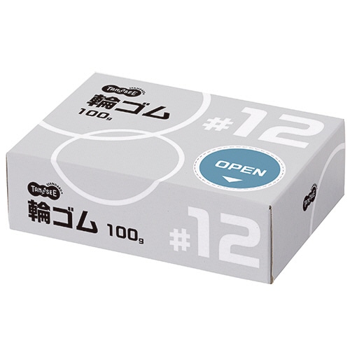 TANOSEE 輪ゴム #12 100g 1箱