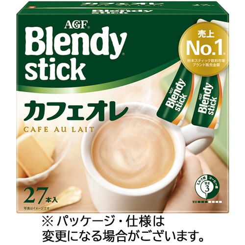 味の素AGF ブレンディ スティック カフェオレ 1箱(27本)