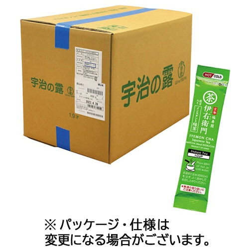 宇治の露製茶 業務用 伊右衛門 インスタント緑茶 スティック 1箱(2500本)