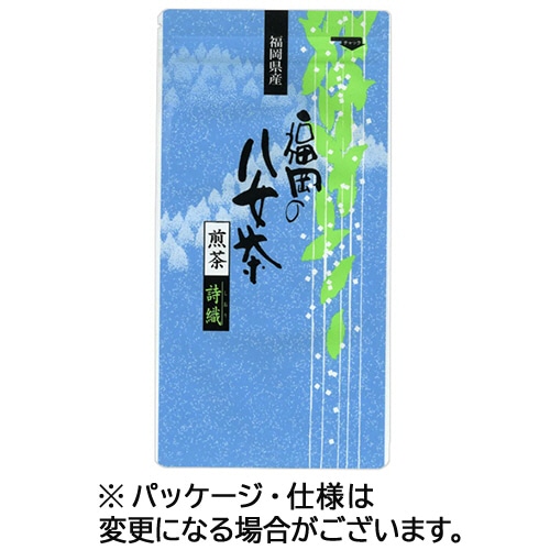 宇治の露製茶 JAふくおか八女 福岡の八女茶 煎茶 詩織 100g 1袋