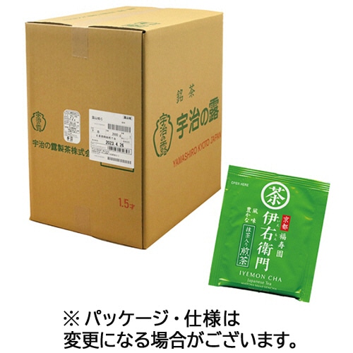 宇治の露製茶 業務用 伊右衛門 抹茶入り煎茶ティーバッグ 1箱(1000バッグ)