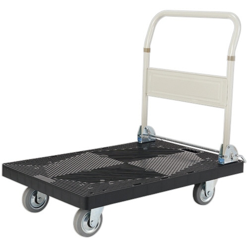 TANOSEE 自立型静運樹脂台車 300kg荷重 1台