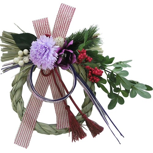 山一商店 華飾り 紫穂 K-686 1個