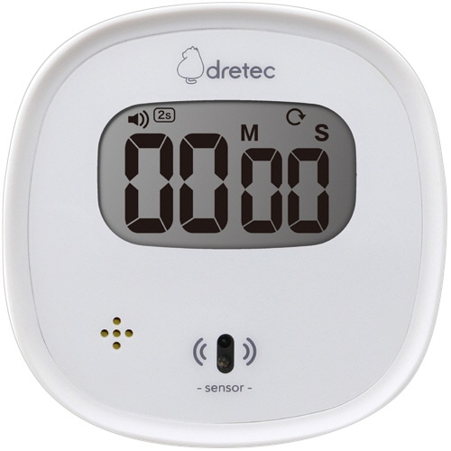 ドリテック 触れずにタイマー ホワイト T-600WT 1個