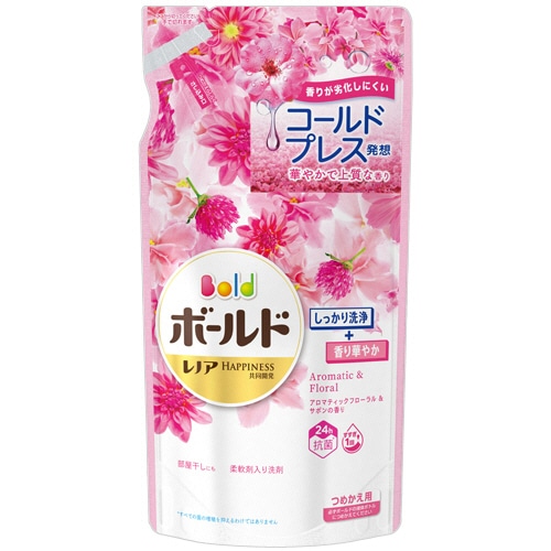 P&G ボールドジェル アロマティックフローラル&サボンの香り 詰替用 475g 1パック