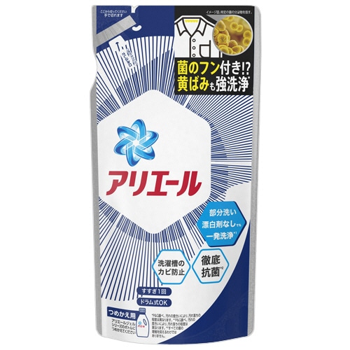 P&G アリエール バイオサイエンスジェル つめかえ 500g 1パック