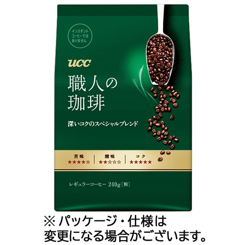 UCC 職人の珈琲 深いコクのスペシャルブレンド 240g(粉) 1袋