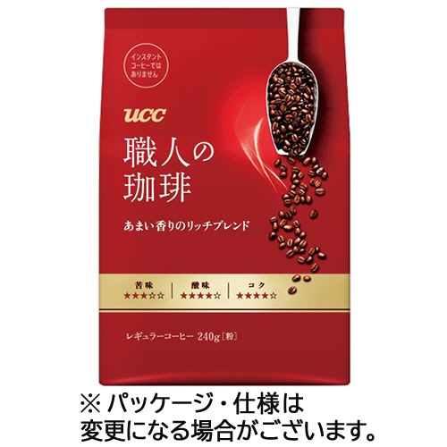 UCC 職人の珈琲 あまい香りのリッチブレンド 240g(粉) 1袋