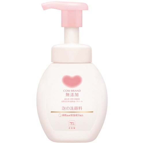 牛乳石鹸共進社 カウブランド 無添加泡の洗顔料 ポンプ付 160mL 1本