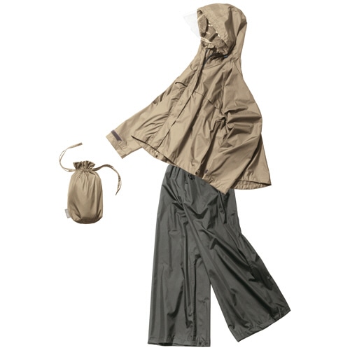 マック ワイドレインスーツ グレージュ L AS-620L 1着