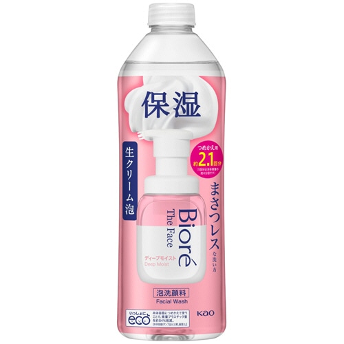 花王 ビオレ ザフェイス ディープモイスト つめかえ用 340mL 1本