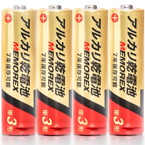 メモレックス・テレックス アルカリ乾電池 単3形 LR6/1.5V 60S7 1パック(60本)