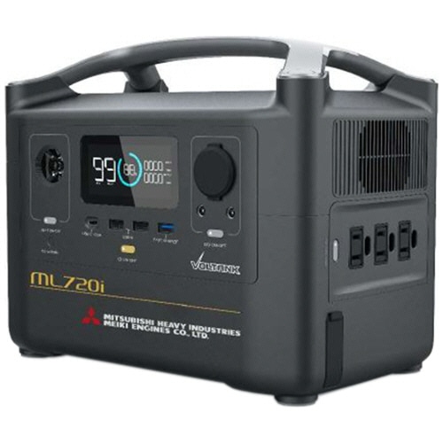 三菱重工メイキエンジン ポータブル電源 VOLTANK 720Wh ML720i 1台
