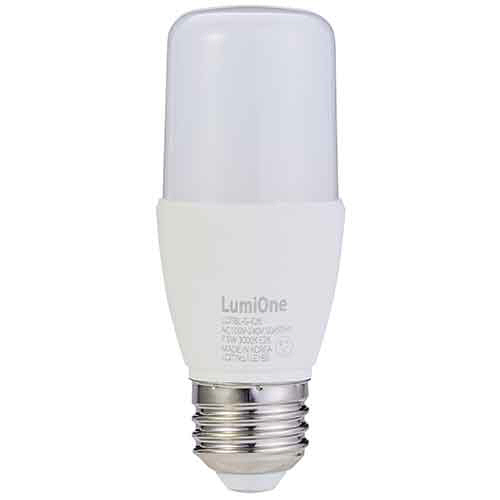 インターテクノロジー　ＬＥＤ電球　Ｔ形　Ｅ２６口金　７．５Ｗ　３０００Ｋ　電球色　ＬＤＴ８Ｌ－Ｇ－Ｅ２６　１個